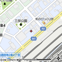 北海道旭川市流通団地２条4丁目23周辺の地図