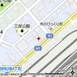 北海道旭川市流通団地２条4丁目30周辺の地図