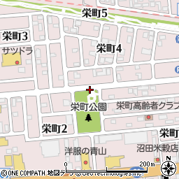 北海道北見市栄町周辺の地図