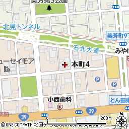 グランドソレイユ本町周辺の地図