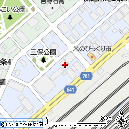 北海道旭川市流通団地２条4丁目28周辺の地図