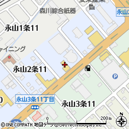 北海道クライスラー株式会社　旭川支店周辺の地図