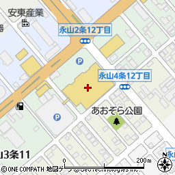 ハローパソコン教室　イオン旭川永山校周辺の地図