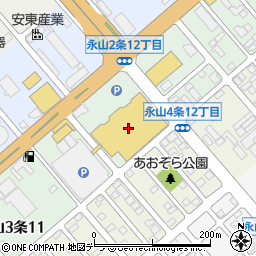 スマートスタジオ　旭川永山周辺の地図