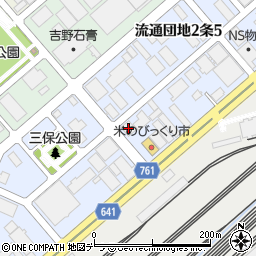 日精機工旭川支店周辺の地図