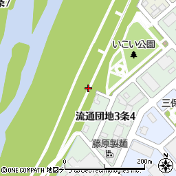 株式会社クワザワ旭川支店周辺の地図