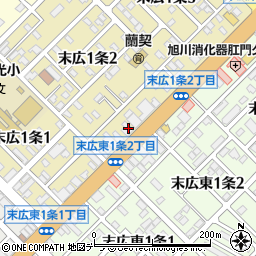 遠軽信用金庫末広支店周辺の地図