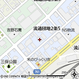 株式会社キムラ　旭川営業所周辺の地図