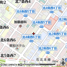 北海道北見市北４条西5丁目10周辺の地図