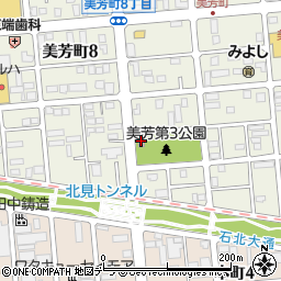 美芳町高齢者福祉会館周辺の地図