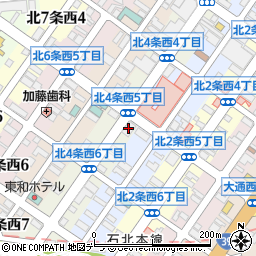 北海道労働金庫北見支店周辺の地図