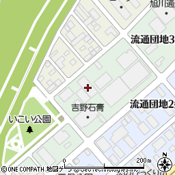 株式会社サクラバ　旭川支店周辺の地図