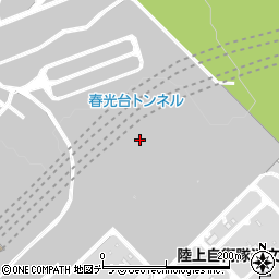 春光台トンネル周辺の地図