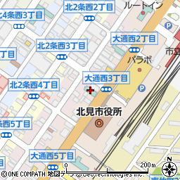 コンフォートホテル北見周辺の地図