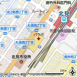 北洋銀行まちきた大通ビルパラボ ＡＴＭ周辺の地図