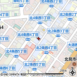 北海道北見市北３条西3丁目12周辺の地図