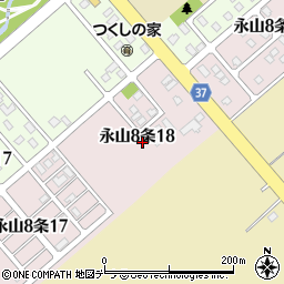 北海道旭川市永山８条18丁目周辺の地図