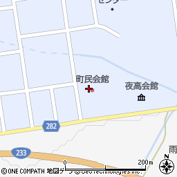 沼田町役場　沼田町民会館周辺の地図
