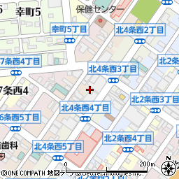 北海道北見市北４条西3丁目8周辺の地図