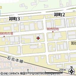 三立機電株式会社　北見支店周辺の地図