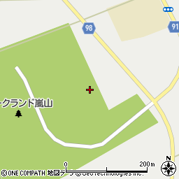 北海道旭川市江丹別町嵐山周辺の地図