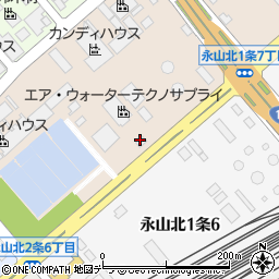 旭川エナジック株式会社周辺の地図