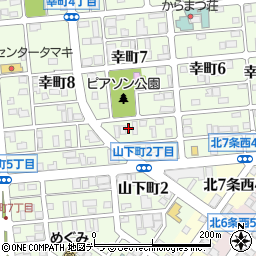 コーポカムイＡ棟周辺の地図
