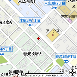 北星信用金庫旭川北支店周辺の地図