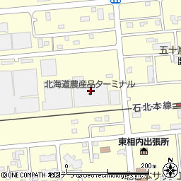 北海道農産品ターミナル周辺の地図