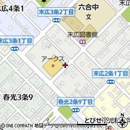 〒071-8133 北海道旭川市末広３条の地図