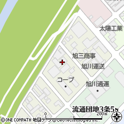 アルテック株式会社旭川営業所周辺の地図