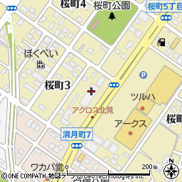 北海道富士電機株式会社　公共駐在事務所周辺の地図