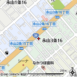 北海道銀行永山支店 ＡＴＭ周辺の地図