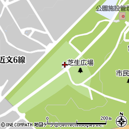 北海道旭川市近文６線3周辺の地図