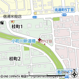 〒090-0053 北海道北見市桂町の地図