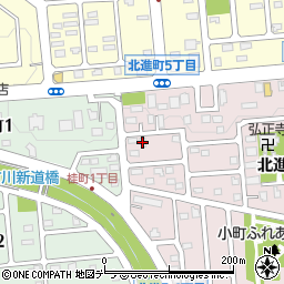 くしべの京呉服周辺の地図