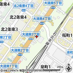 ＥＮＥＯＳ　ＥｎｅＪｅｔ北見大通店周辺の地図