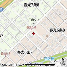 春光４２３ハイツＢ周辺の地図