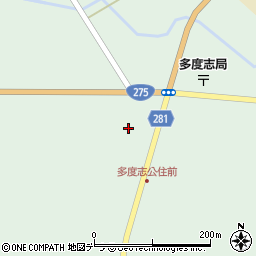 セイコーマート深川多度志店周辺の地図