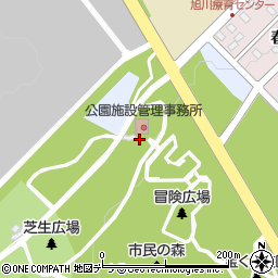 春光台公園トイレ２周辺の地図