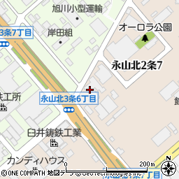藤原製麺株式会社　らーめん工房周辺の地図