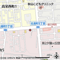 ガイソー北見店周辺の地図