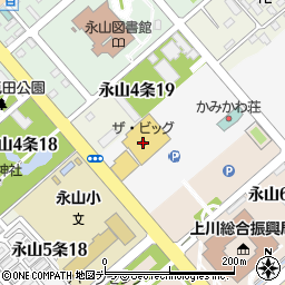 ザ・ビッグ永山店周辺の地図