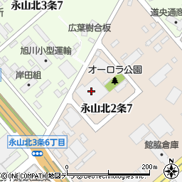 北海道フーズ輸送周辺の地図