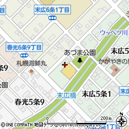 北海道旭川市末広５条1丁目4-10周辺の地図