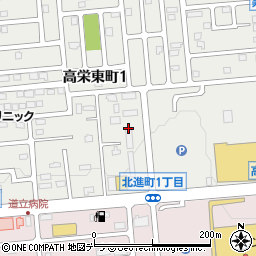 株式会社サニクリーン北海道　北見営業所周辺の地図