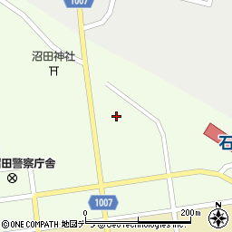 ＪＲ北海道石狩沼田駅周辺の地図