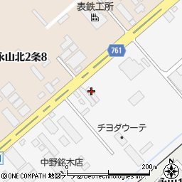 株式会社中野銘木店周辺の地図