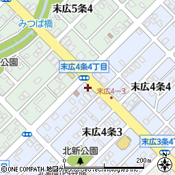 ごまそば鶴喜 末広店周辺の地図