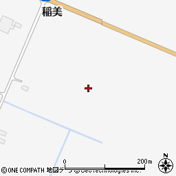 北海道網走郡美幌町稲美周辺の地図